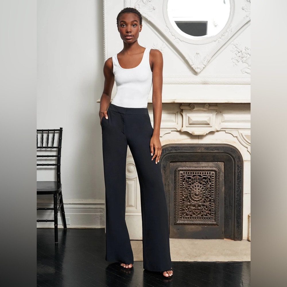 NWT La Ligne Cadet Pants Navy sz 4‎ $350